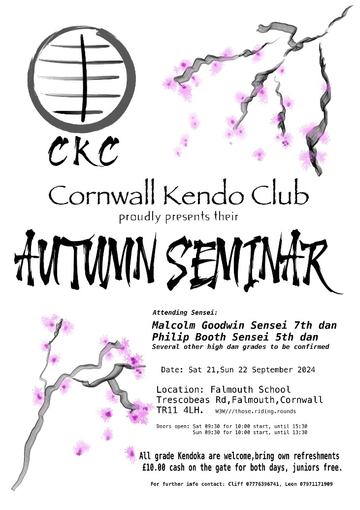 Cornwall Autumn Seminar